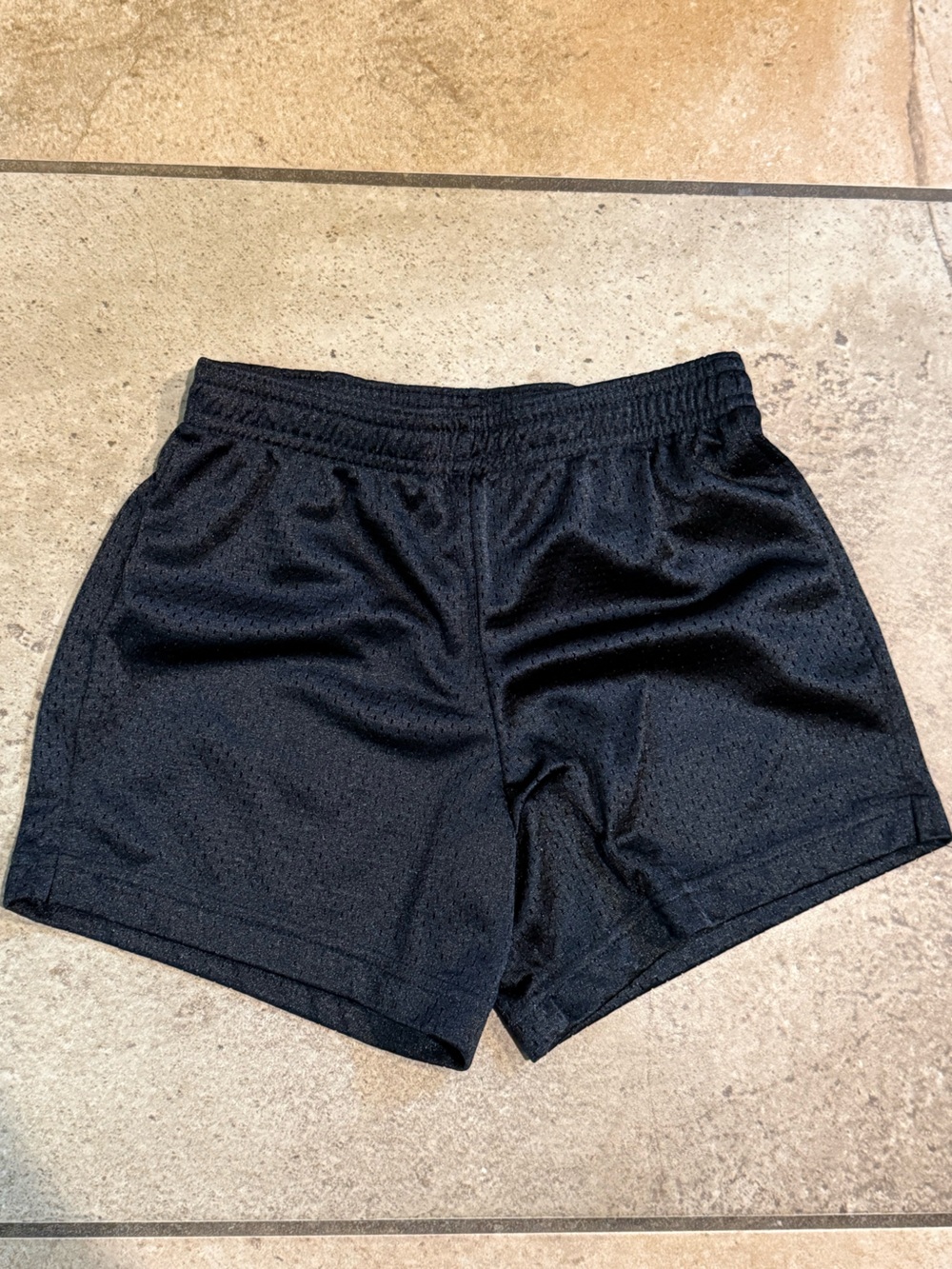 Danskin Now Black Mesh Athletic Shorts